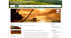 Desktop Screenshot of botschaft-costarica.de