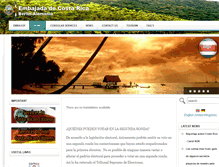 Tablet Screenshot of botschaft-costarica.de